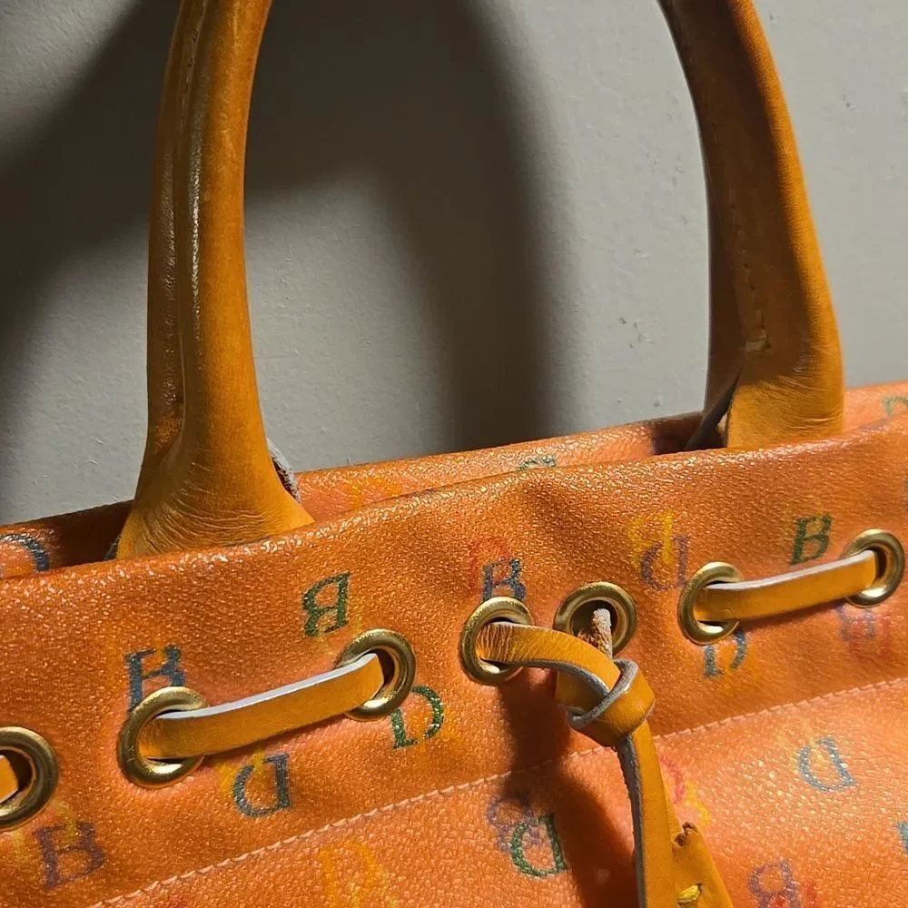 Dooney & Bourke Orange Tote Bag